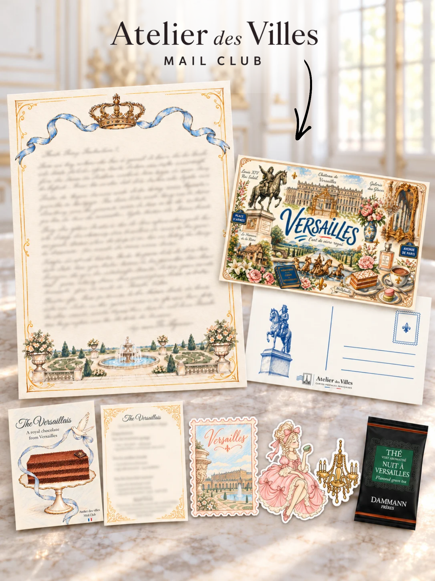 Le contenu de l’édition Versailles